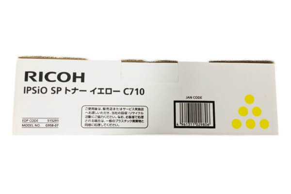 リコー RICOH IPSIO SPトナーC710 イエロー 515291