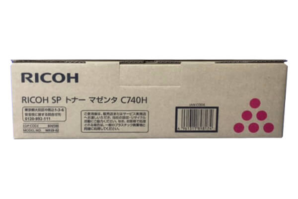 リコー RICOH IPSIO SPトナーC740H マゼンダ 600586 - トナー買取ドットコム