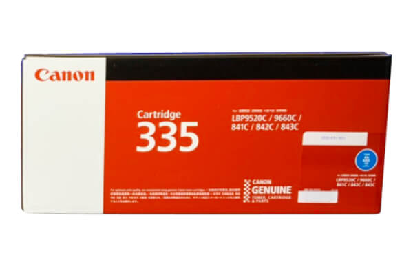 2022春夏新作 訳あり 新品 CANON CRG-335CYN シアン 8672B001 CN-EP335CYJ 335C キャノン  LBP843Ci LBP842C LBP841C LBP9660Ci LBP9520C トナー カートリッジ パソコン 周辺機器 PCサプライ 消耗品  プリンター メーカー 純正 送料無料 4960999989143